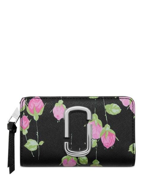 Marc Jacobs Black Snapshot Compact Wallet