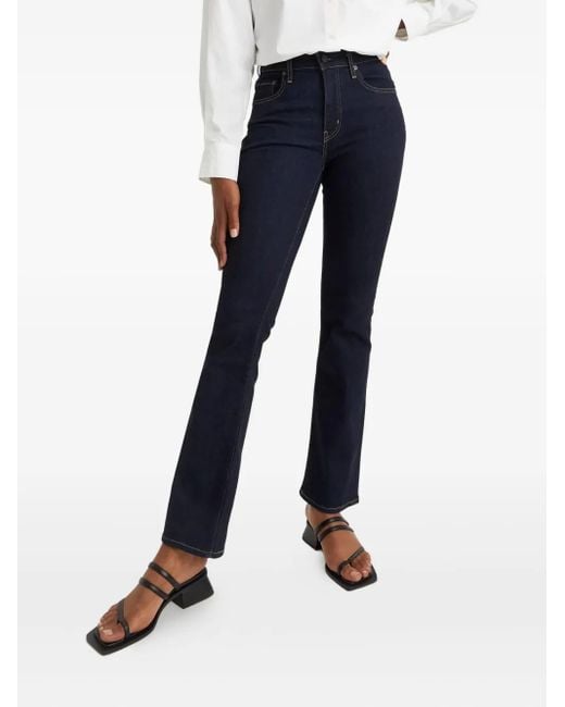 Levi's Blue 725 Bootcut Jeans