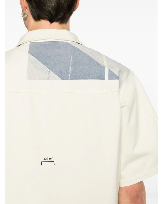 Camisa Strand A_COLD_WALL* de hombre de color Blue