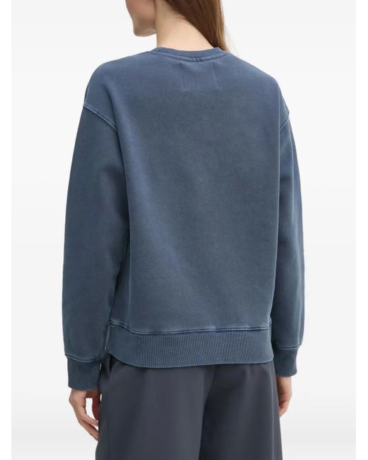 Gant Blue Logo-Patch Sweatshirt