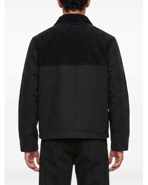 YMC Black Files Corduroy-Panelled Jacket for men