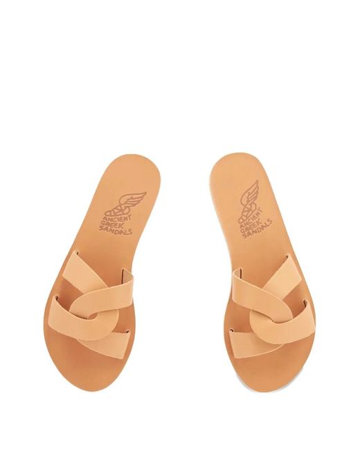Ancient Greek Sandals Multicolor Desmos Leather Sandals