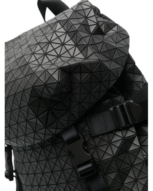Bao Bao Issey Miyake Black Geometric-design Backpack
