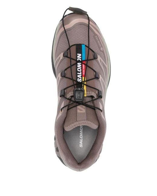 Salomon Gray Xt6 Gore-Tex Sneakers