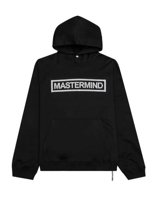 Felpa Con Cappuccio di MASTERMIND WORLD in Black da Uomo