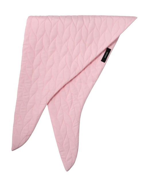 Anouki Pink Quilted Embellished Bomber Jacket