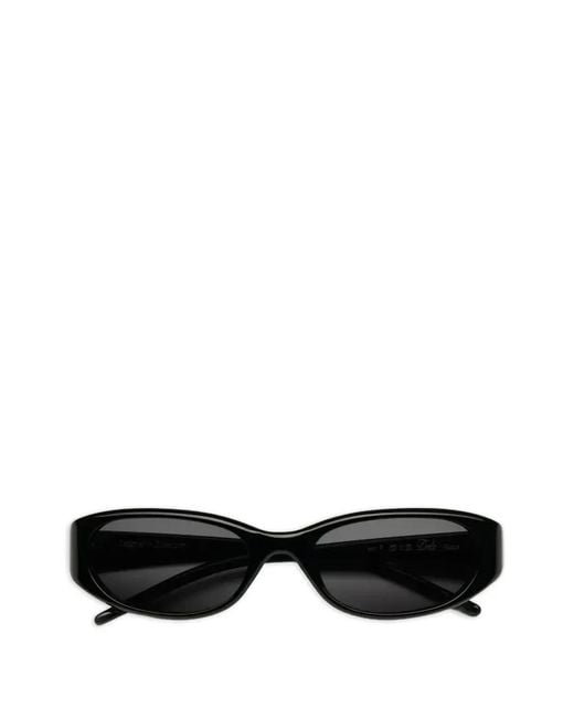 Chimi Black Dele Oval-Frame Sunglasses