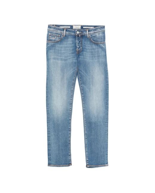 Jacob Cohen Blue Nick Five-Pocket Jeans for men