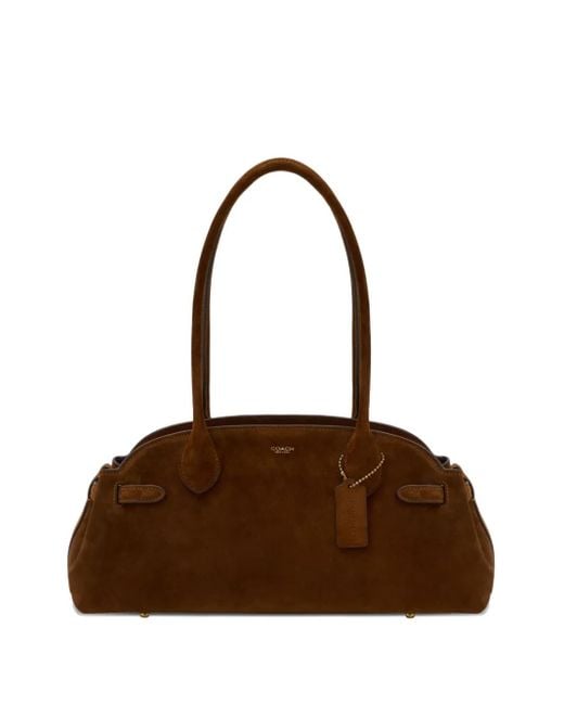 COACH Brown Empire 34 Shoulder Bag