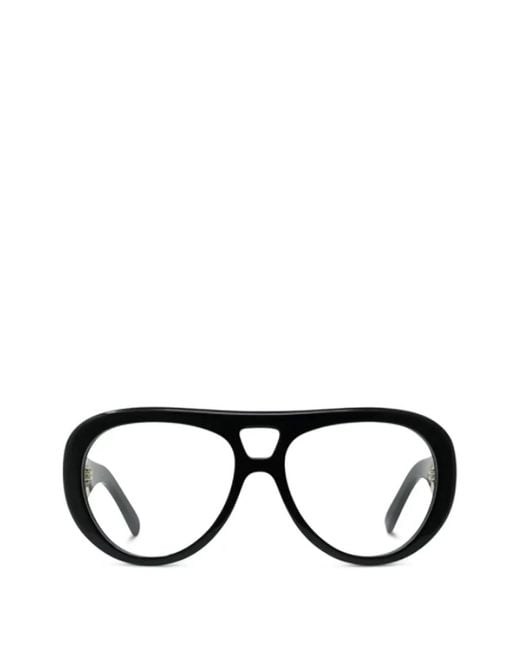 Occhiali Ovali di Givenchy in Black