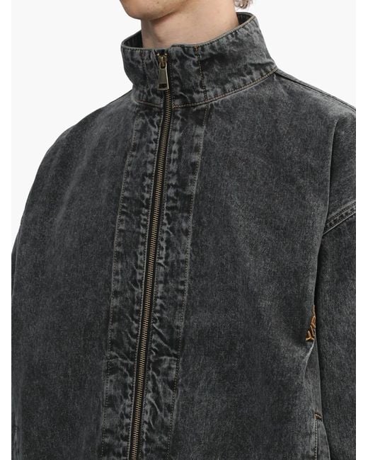Y. Project Gray Zip-Up Jacket for men