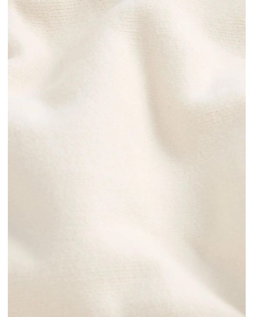 Woolrich Natural Fleece Side-Panel Track Pants