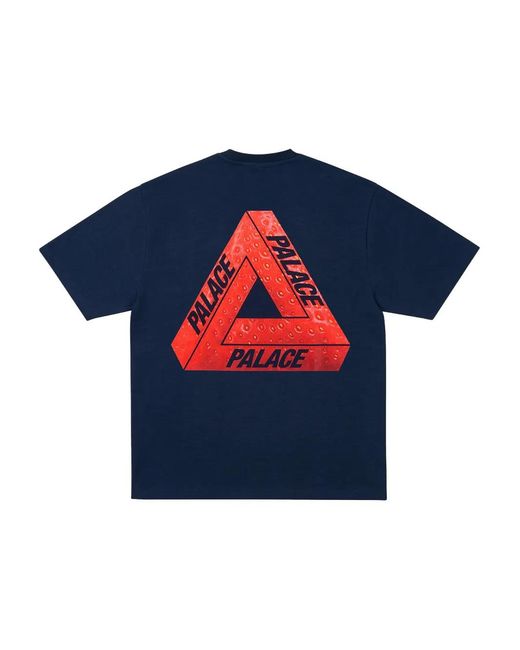 Palace Fukuoka Tri-Ferg T-Shirt in Blue for Men | Lyst