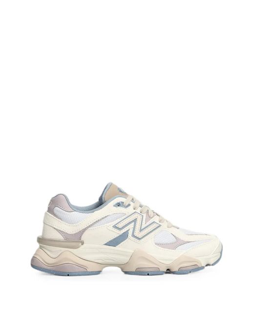 New Balance White 9060 Sneakers