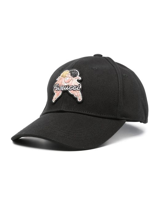 Fiorucci Black Angels-Patch Canvas Cap