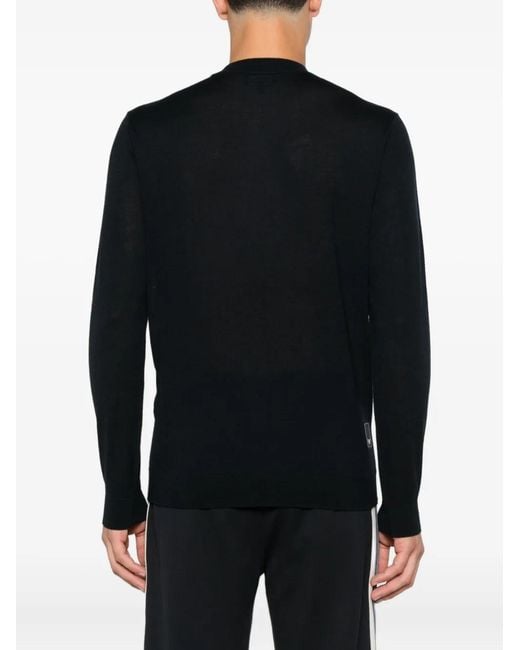 Emporio Armani Black Sweater for men
