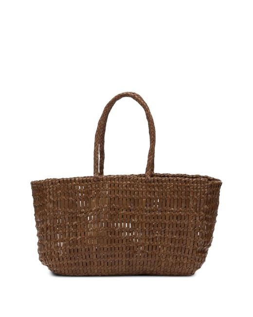 Borsa Tote Terrafino di Dragon Diffusion in Brown