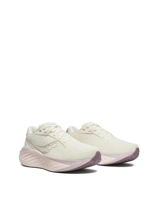 Saucony White Logo-Print Sneakers