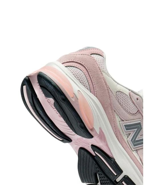 New Balance White 2010 Mesh-Panel Sneakers for men