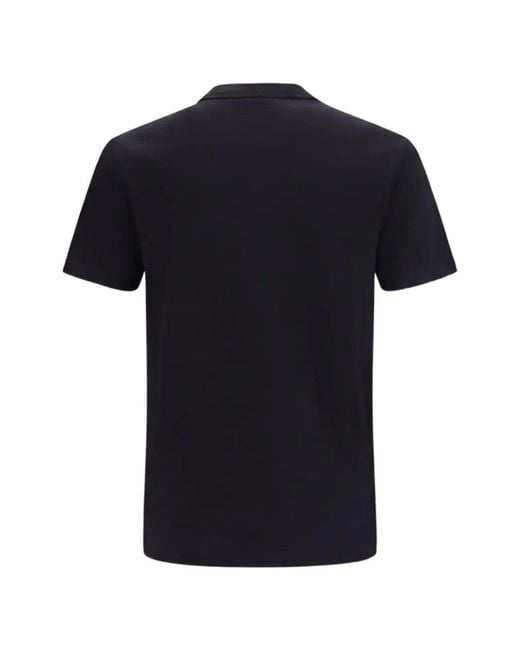 Versace Black Cotton-Jersey Slim T-Shirt for men