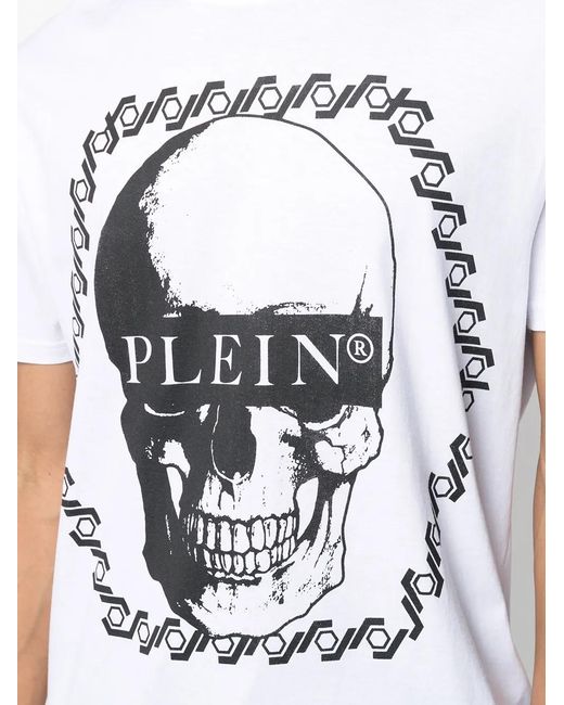 Pull À Imprimé Graphique Philipp Plein pour homme en coloris White