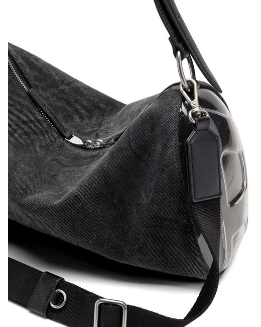 DIESEL Black Sac Porté Épaule Load-D