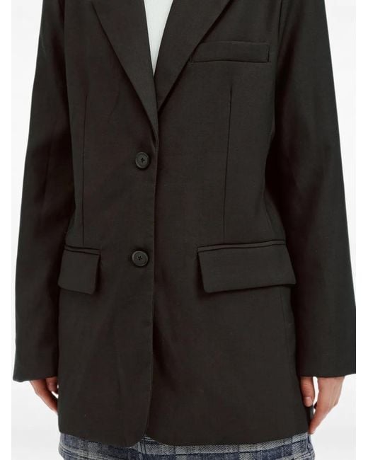 Blazer Con Botones B+ AB de color Black