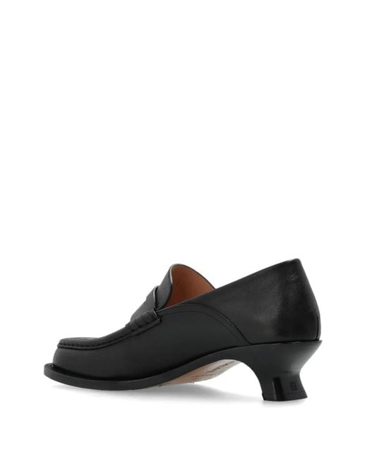 Loewe Black Leather Pumps