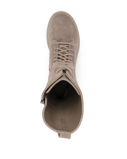 Le Silla Gray Ranger Suede Boots