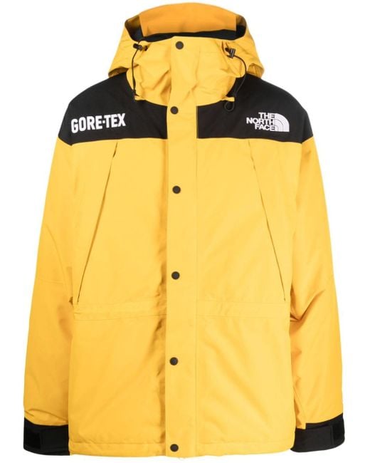 The North Face Gore tex Mountain Guide Insulated Jacket in Yellow