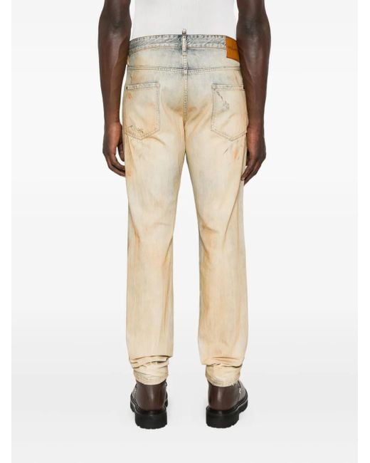 Vaqueros Cool Guy con efecto degradado DSquared² de hombre de color Natural