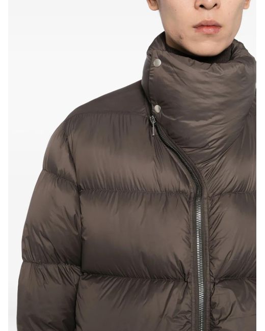 Rick Owens Turtle Gewatteerd Jack in het Brown voor heren