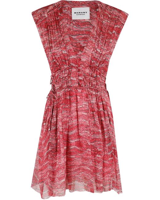 Vestido sin mangas Isabel Marant de color Red