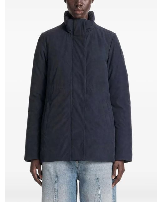 Canada Goose Blue Ivy Logo-Patch Padded Coat