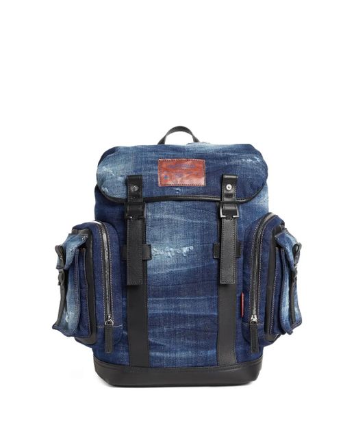 メンズ DSquared² デニム バックパック Blue