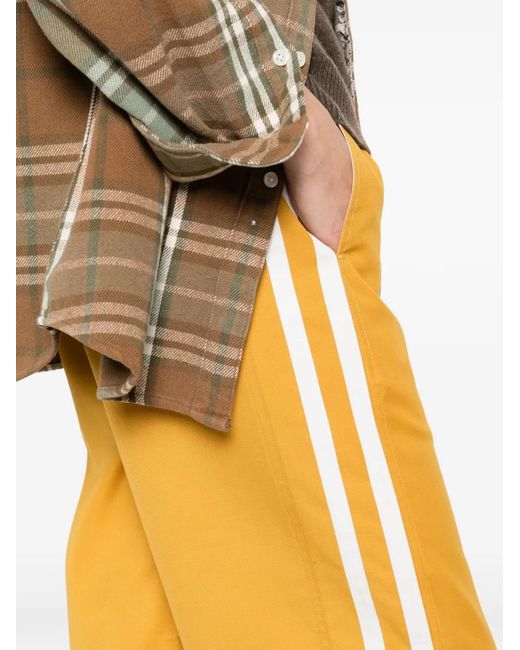 6397 Gestreepte Broek in het Yellow