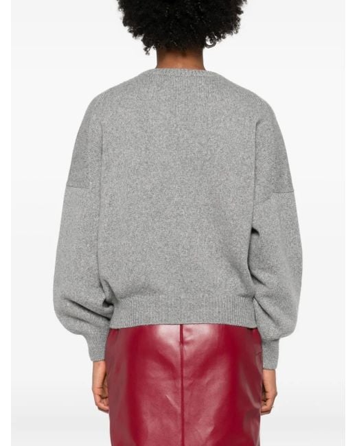 Maglione Wolfe di Khaite in Gray