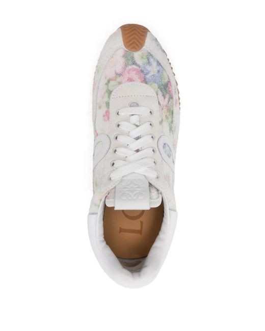 Loewe White Flow Runner Sneakers For