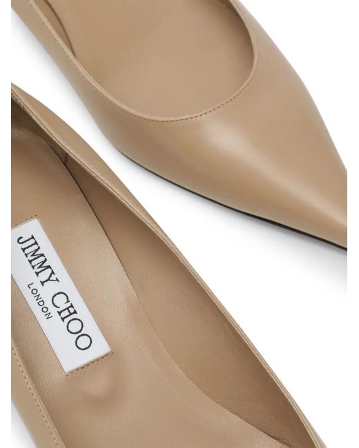 Jimmy Choo Natural Amelia Chic Pumps