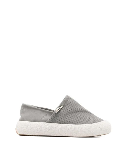 Santha White Baskets À Design Sans Lacets