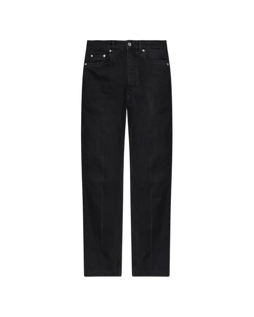Vaqueros Rectos Barra Studio Nicholson de color Black