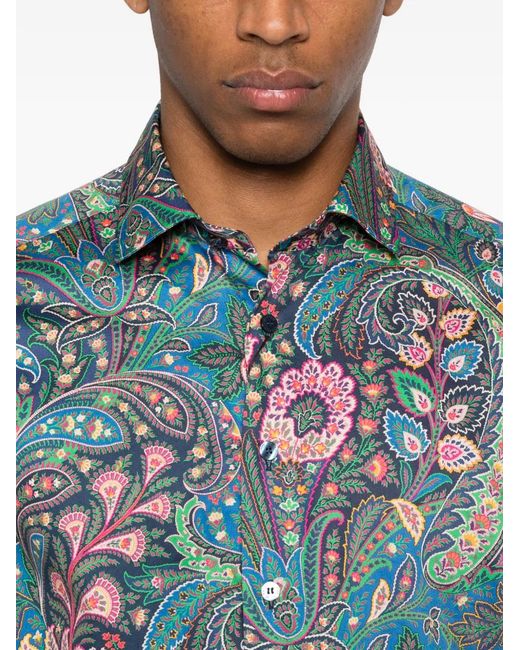 Etro Blue Shirt for men