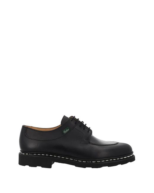 Paraboot Black Avignon Lace-Up Loafers for men