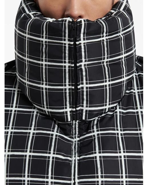 Marni Gefütterte Jacke Mit Karomuster in Black für Herren