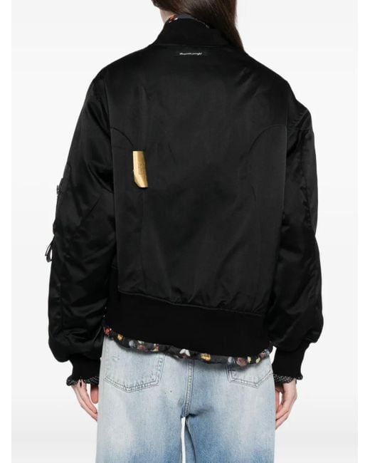 Undercover Black Badge-Embellished Jacket