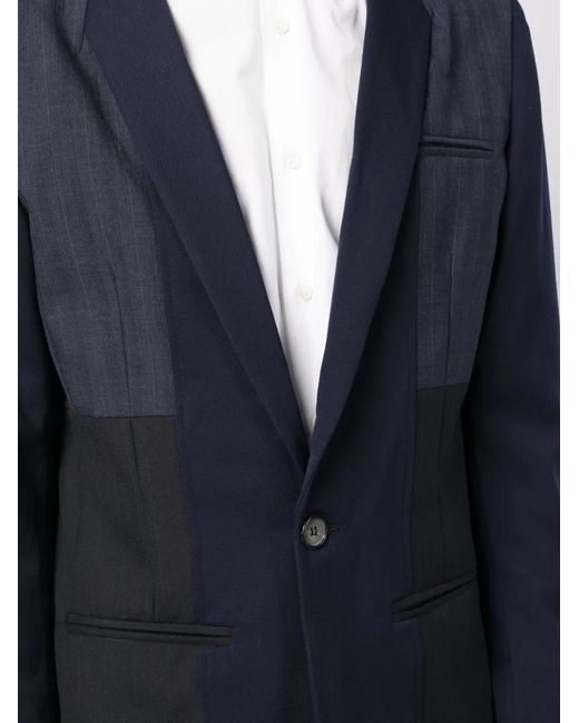 Private Stock Blue The Martel Single-Breasted Blazer for men