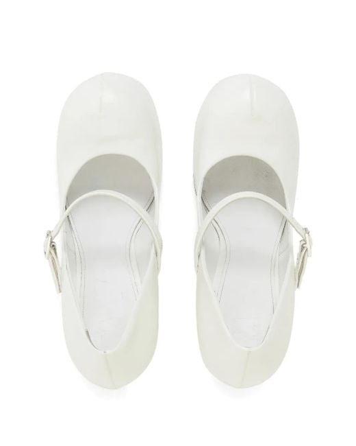 Marni White Mary Jane Pumps
