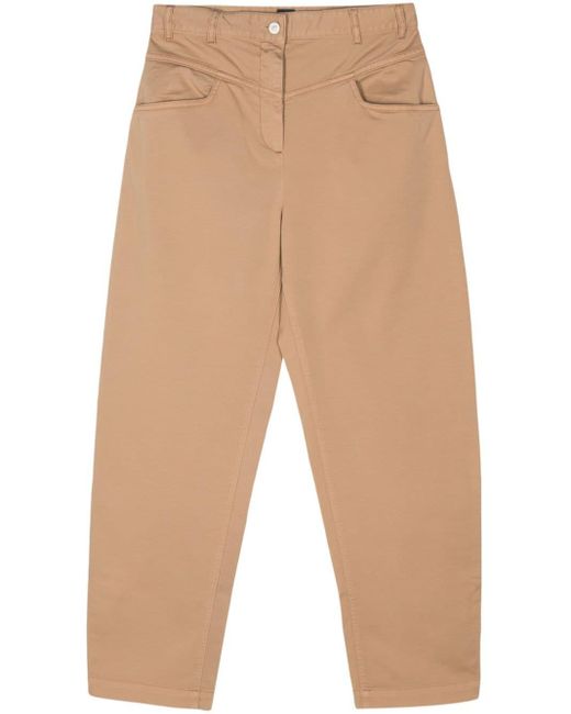 PS by Paul Smith Natural Twill-Hose mit Tapered-Bein