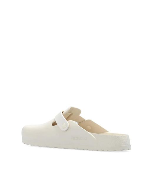 メンズ Birkenstock Boston Eva ミュール White