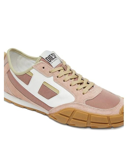 DIESEL White S-Pagodha Low-Top Sneakers